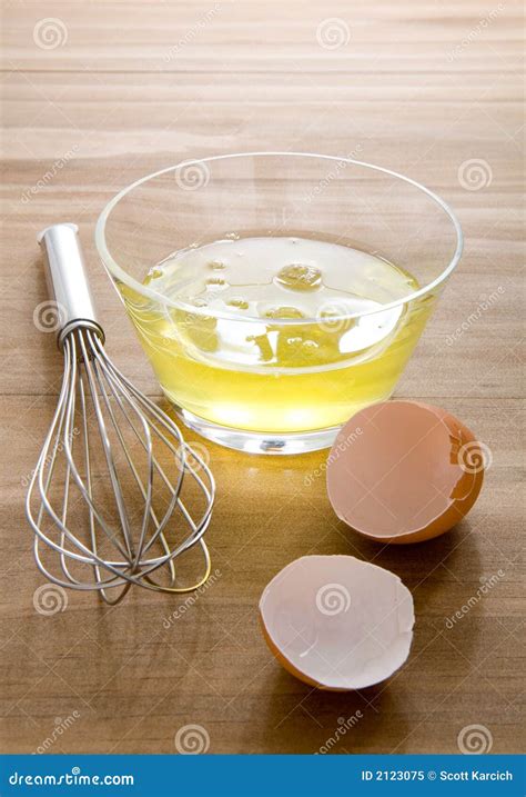 Raw egg whites stock image. Image of whisk, bowl, eggs - 2123075