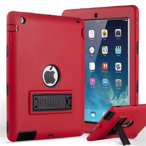 iPad 2nd Gen Case, iPad 3rd Gen Case, iPad 4th Gen Case, Dteck High-Impact Shockproof Dual Layer ...