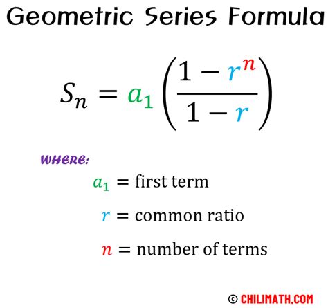 Geometric Series Practice Problems with Answers | ChiliMath