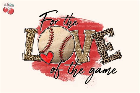 For The Love Of The Game PNG, Baseball PNG, Love Baseball