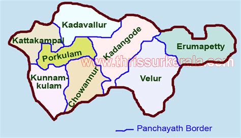 KUNNAMKULAM MAP, MAP KUNNAMKULAM, MAP OF KUNNAMKULAM ASSEMBLY ...