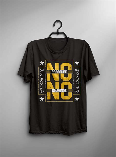 Typography t-shirt Design with free mockup on Behance