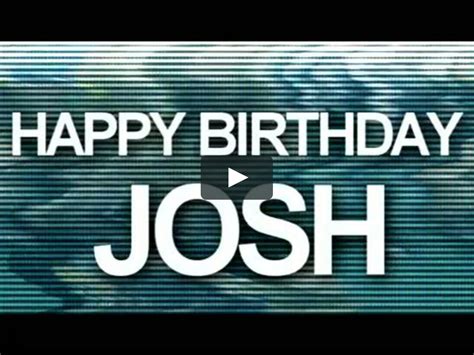 Happy Birthday Josh on Vimeo