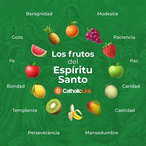 Infografia Frutos Del Espiritu Santo Catholic Link – Themelower