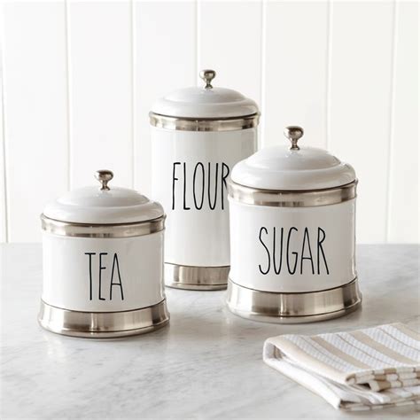 Custom Canister Label Sets Kitchen Organization Decals Rae - Etsy