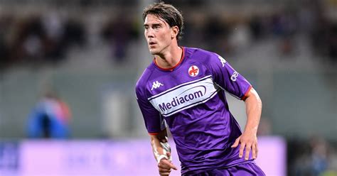 Dusan Vlahovic Fiorentina. Florence, Italy, October 2021. - Planet Football