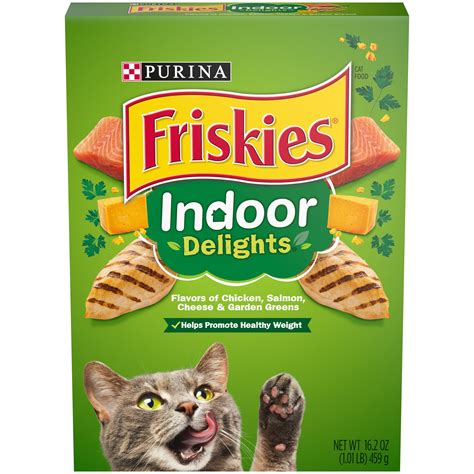 Friskies Indoor Dry Cat Food, Indoor Delights, 16.2 oz. Box - Walmart.com