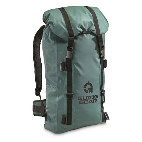 Guide Gear Waterproof Dry Bag Backpack - 657773, Gear & Duffel Bags at ...