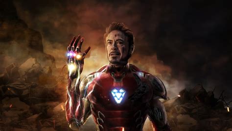 1360x768 Resolution Iron Man Last Scene in Avengers Endgame Desktop ...