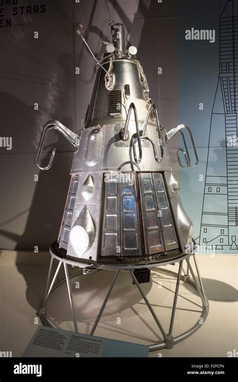 London, UK. 17/09/2015. Sputnik 3 (engineering model). The exhibition Stock Photo: 87620281 - Alamy