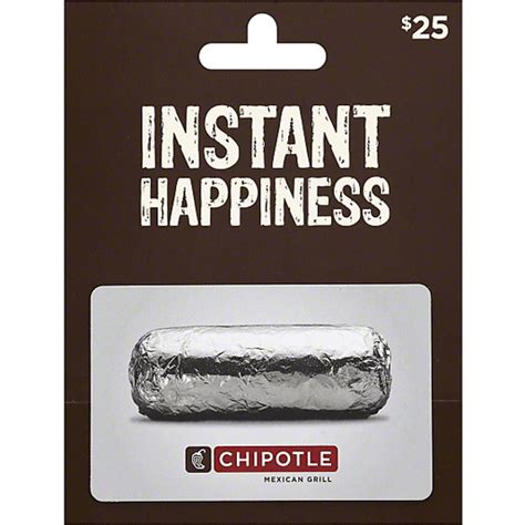 Gift Cards Chipotle Gift Card Christmas