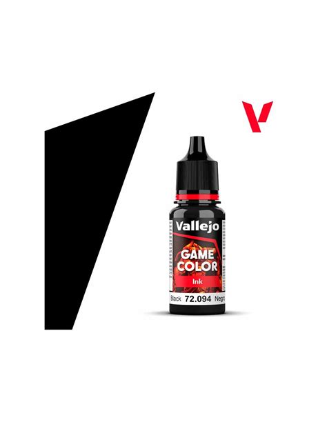 Vallejo Game Color - Ink - Black