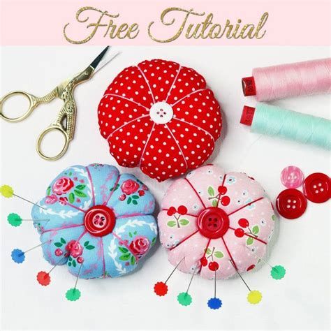 How to Make a Pincushion - Free, Easy Pattern | TREASURIE