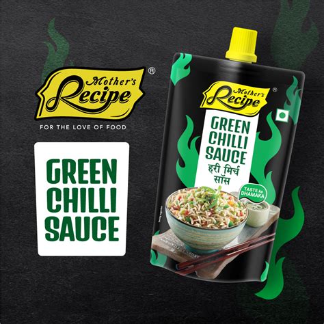 Green Chilli Sauce 85 gm – Mothers Recipe