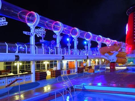 AquaDuck at night | Disney cruise vacation, Disney magic cruise, Disney dream cruise