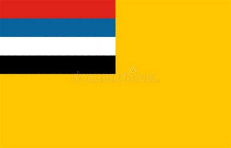 Glossy Glass Flag of Manchukuo Nominally Independent 1932â€“1945 Stock Illustration ...