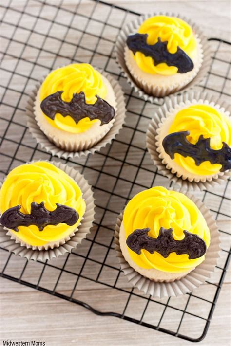 Batman Cupcakes Recipe