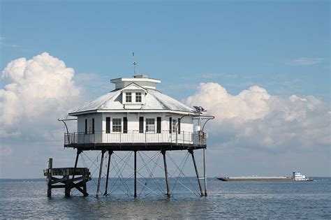 Mobile Bay Lighthouse Photograph by Terri G - Pixels