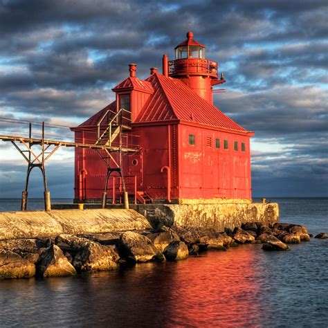 Sturgeon Bay Lighthouse in Sturgeon Bay, WI (2 Photos)