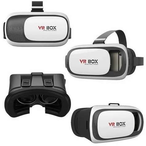 White,Black Vr Box 3D Virtual Reality Vr Glasses for Android Mobile Phones at best price in ...