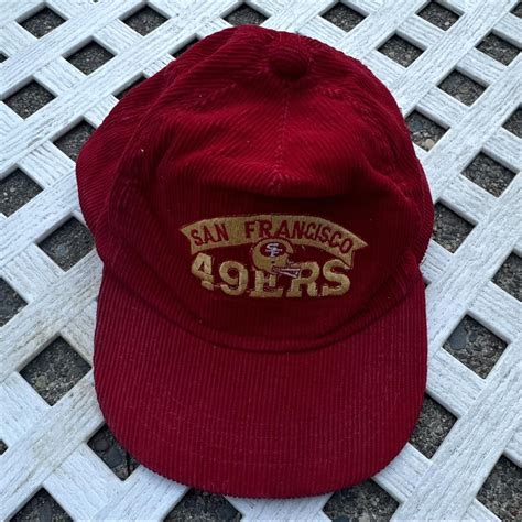 Vintage kids corduroy 49ers hat! Size is extra... - Depop