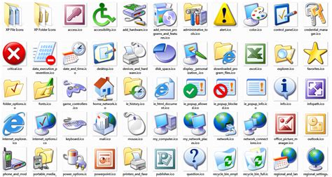 Complete Windows Xp Icons By Kewly On Deviantart - vrogue.co