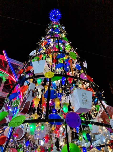 East MoCo: Unique Christmas tree lights up downtown Silver Spring (Photos)