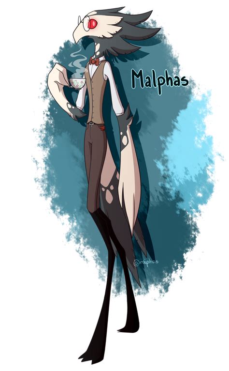 Malphas [Helluva Boss OC] by SapphireCove on DeviantArt