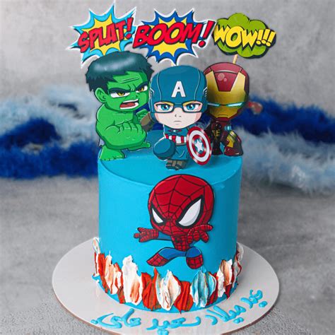 Unleash Your Superhero Spirit with an Avengers Cake | Order