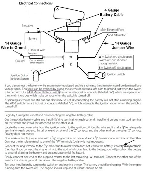 Race Car Battery Kill Switch Wiring Diagram