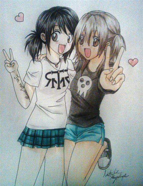 best friends by Killjoy-Chidori on deviantART | Emo art, Cute art styles, Anime art beautiful