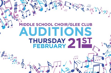 Choir/Glee Club Auditions | Heritage Elementary Schools: Glendale ...