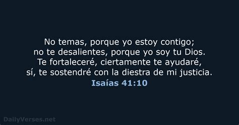 Isaías 41:10 - Versículo de la Biblia (LBLA) - DailyVerses.net