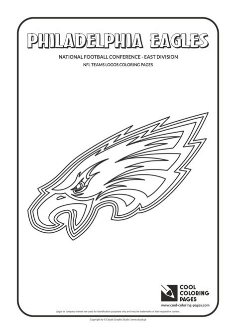 Cool Coloring Pages Philadelphia Eagles - NFL American football teams ...