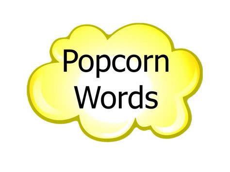 Free clip popcorn words, Download Free clip popcorn words png images ...