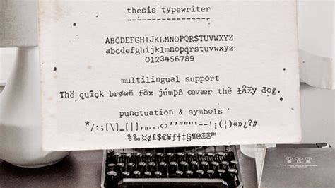 22 of the best typewriter fonts | Creative Bloq