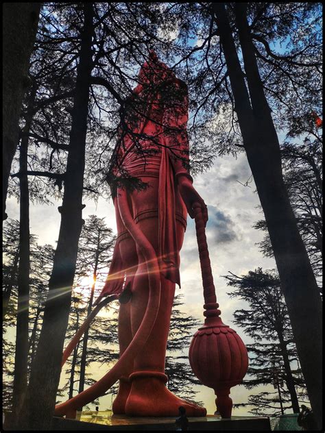 Jakhu Temple In Shimla, Himachal - Praveenmusafirr