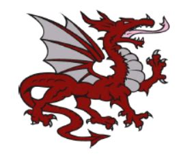 Denn John Middle School Logo Dragon Mascot