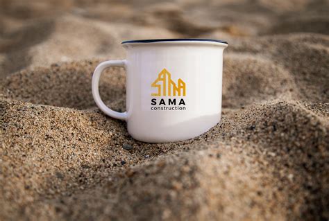 LOGO SAMA Construction :: Behance