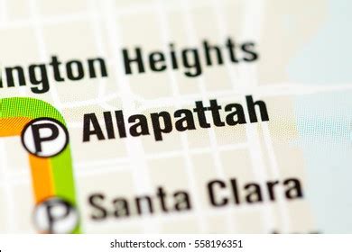 Allapattah Station Miami Metro Map Stock Photo 1055682767 | Shutterstock