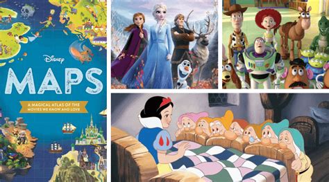 Book of Maps Shows Around the World of Disney Movies - Inside the Magic