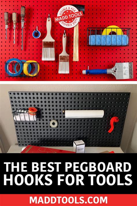 Top-rated Pegboard Hooks in 2020 - The Best Pegboard Hooks For Tools | Peg board, Metal pegboard ...