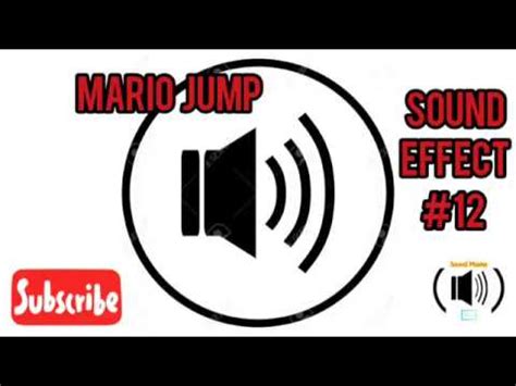 Mario Jump Sound Effect With Download - YouTube