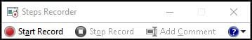 Try Windows Steps Recorder for Troubleshooting & Teaching