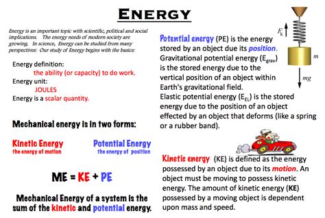 Mechanical Energy