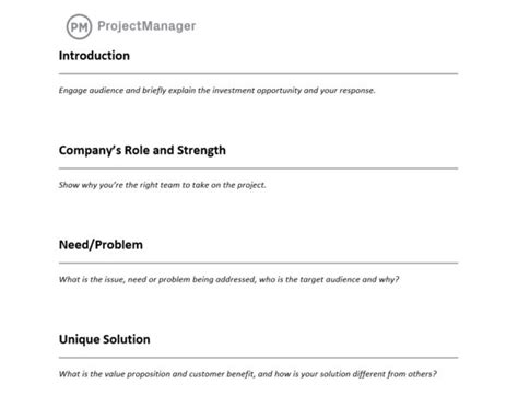 Free Executive Summary Template for Word - ProjectManager