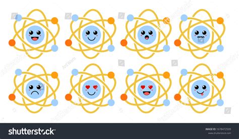 Atoms cartoon Images, Stock Photos & Vectors | Shutterstock