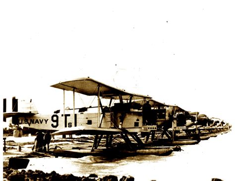 A line of seaplanes on the ramp at Trumbo Point Key West 1918 Monroe ...