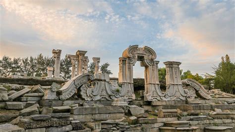 Old Summer Palace gate area being restored - CGTN