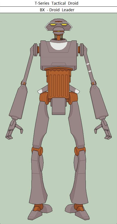 T-Series Tactical Droid BX - Droid Leader by vidopro97 on DeviantArt